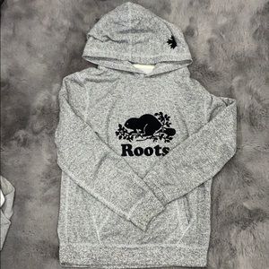 XXL Roots kids grey sweater